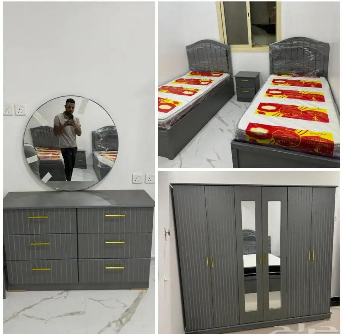 غرف نفرين ٢ سرير شبابي - 2