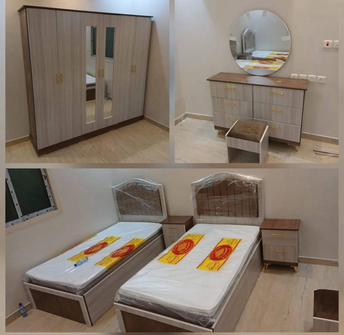 غرف نفرين ٢ سرير شبابي - 4